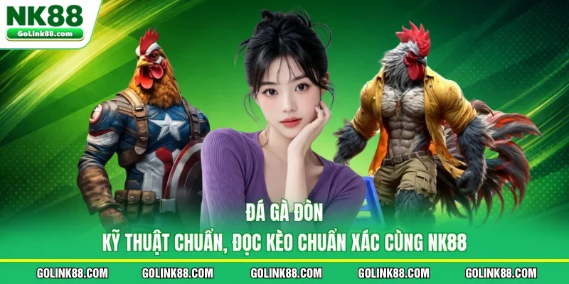 Đá Gà Đòn - Kỹ Thuật Chuẩn, Đọc Kèo Chuẩn Xác Cùng NK88